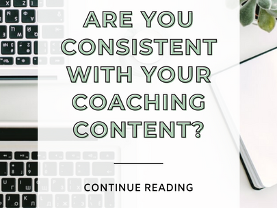 Consistency is QUEEN!