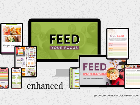 Feed Your Focus - August Content 😋👀🤩