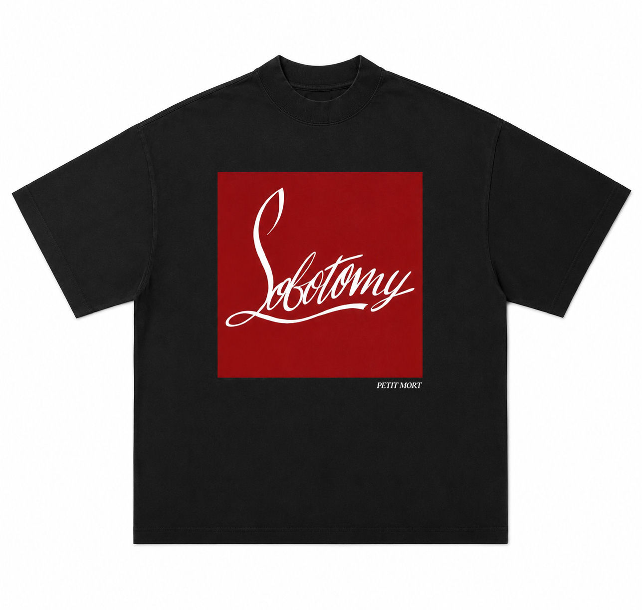 LOBOTOMY mockneck tee