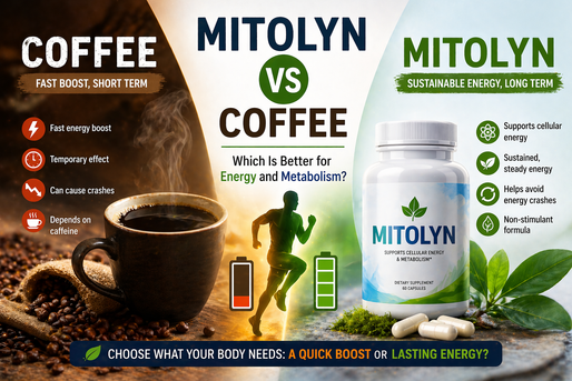Mitolyn vs coffee comparison for energy and metabolism support