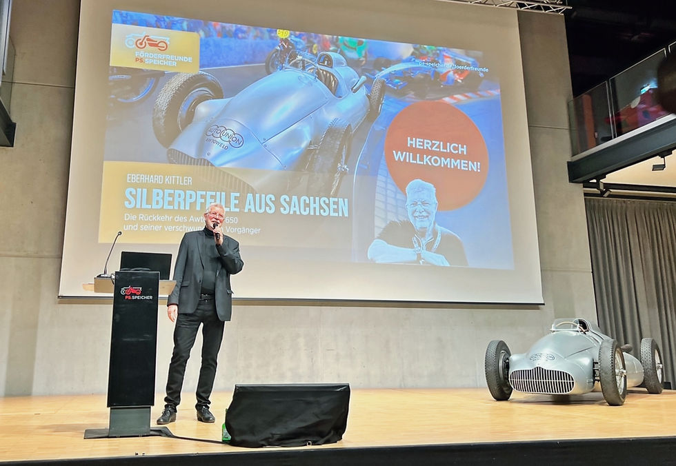 Silberpfeile auf Abwegen – ein Abend zwischen Rennsport und Recherchekrimi