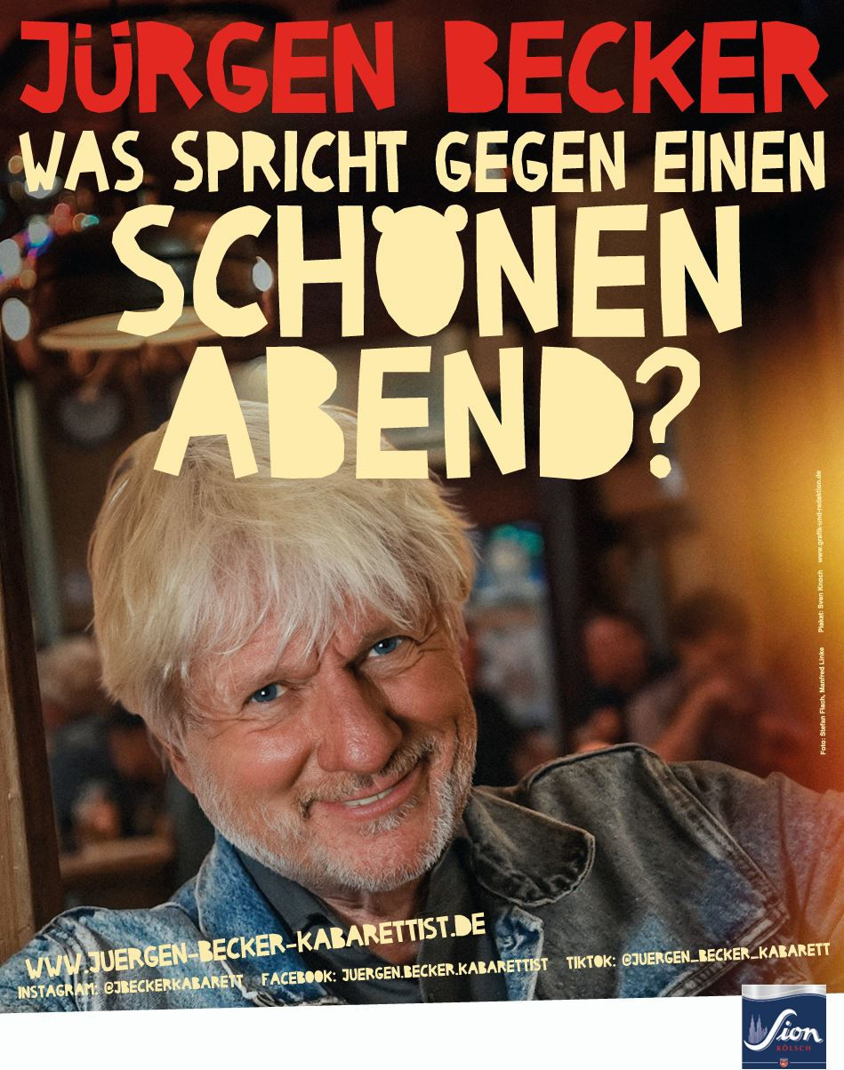 Jürgen Becker: Was spricht gegen einen schönen Abend?