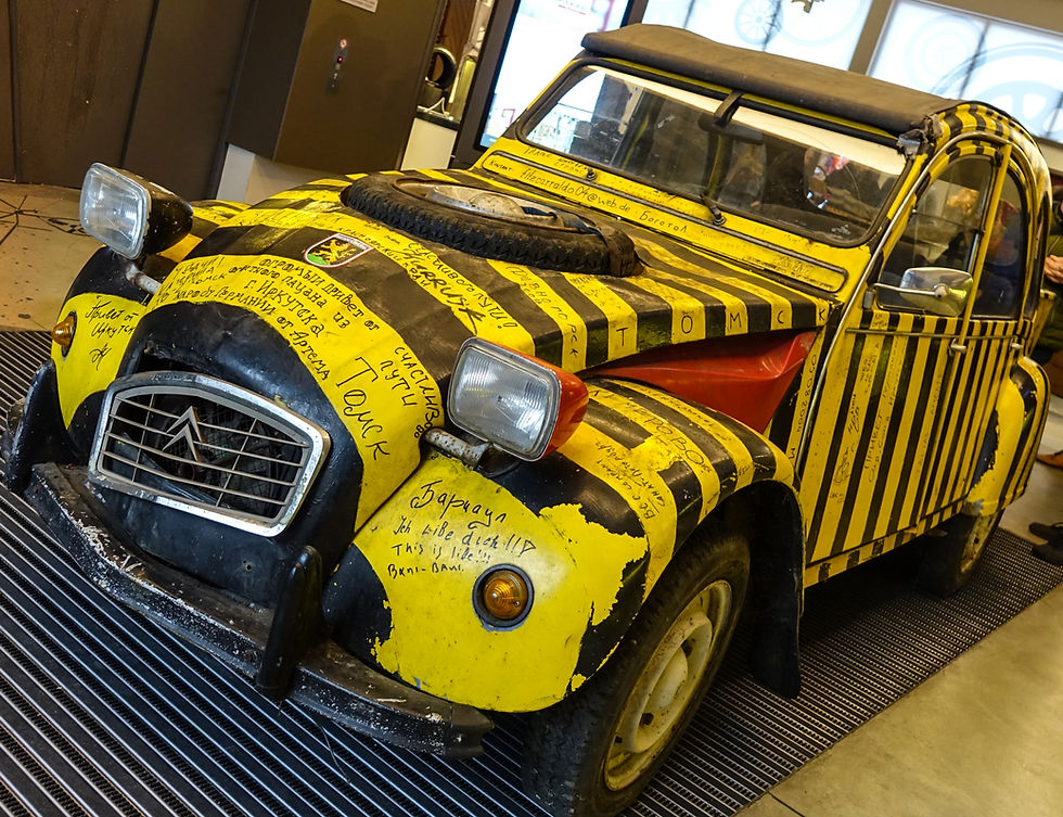 Die ungewöhnliche Reise einer "Tigerente": Vom abenteuerlichen Roadtrip zur Legende im PS.SPEICHER