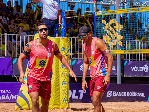 Dupla do Fluminense conquista o vice-campeonato na quinta etapa do Circuito Brasileiro de Vôlei de Praia