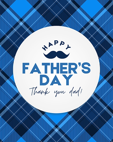 Blue and White Plaid Father's Day Instagram Post.png