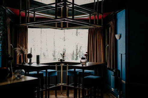 Villa zwart goud | Art Deco villa voor privé en bedrijfsfeesten