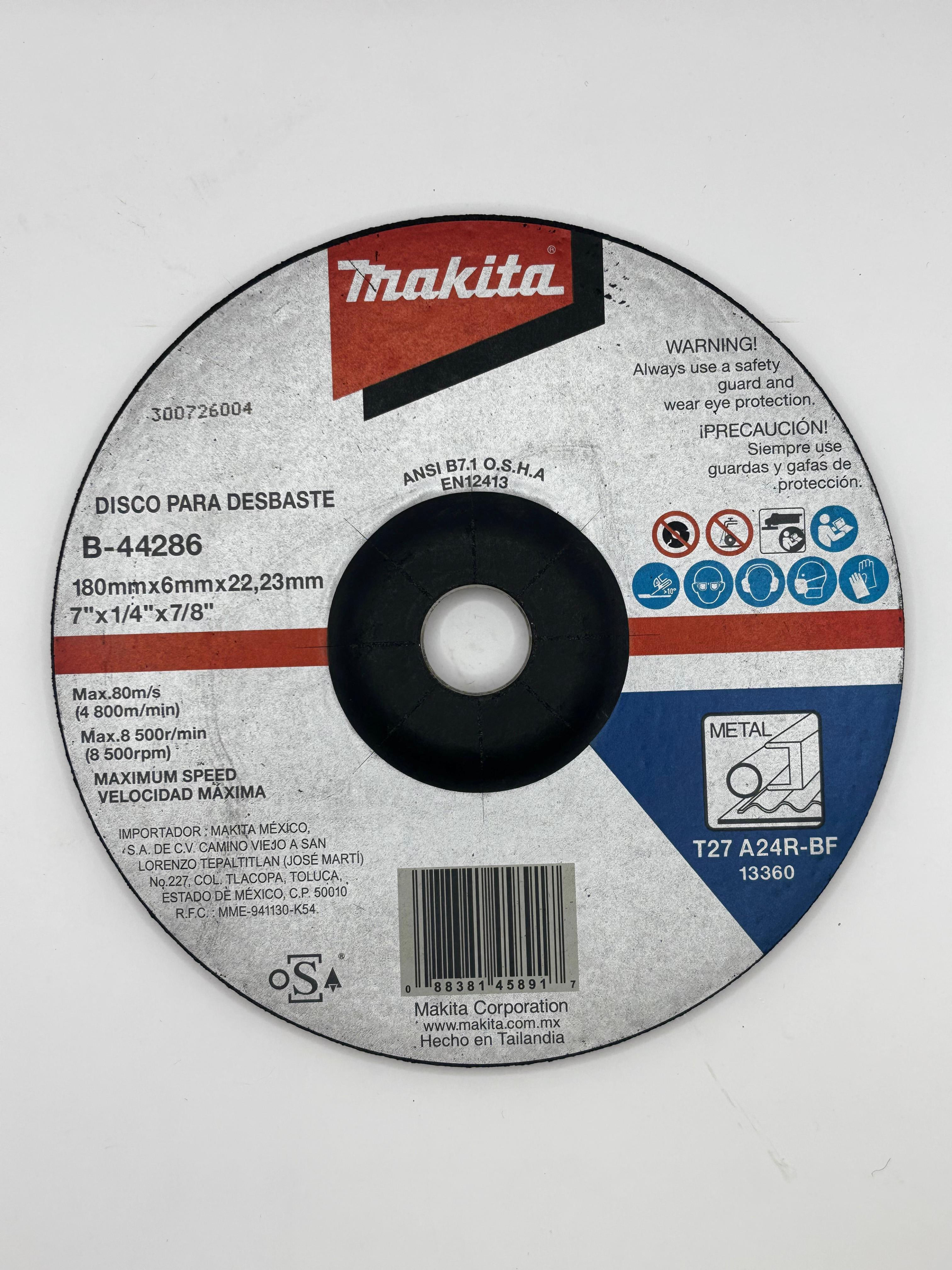 Disco Abrasivo Desbaste 7"