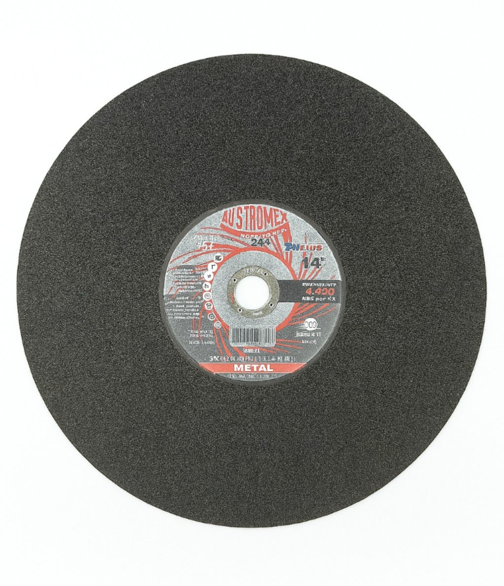 DISCO DE CORTE DE METAL 14" HUM
