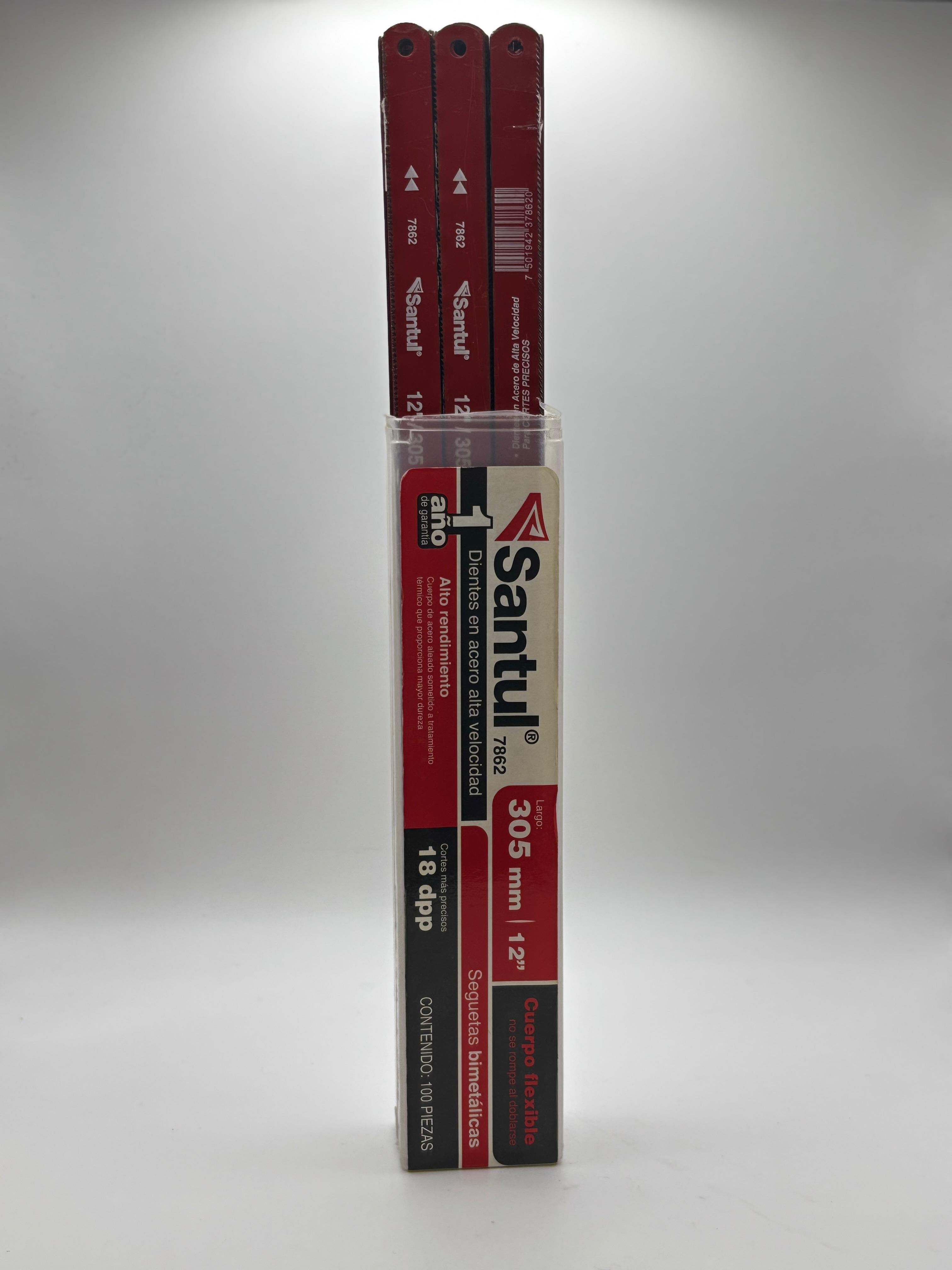 Segueta bimetálica 12" 18 dpp