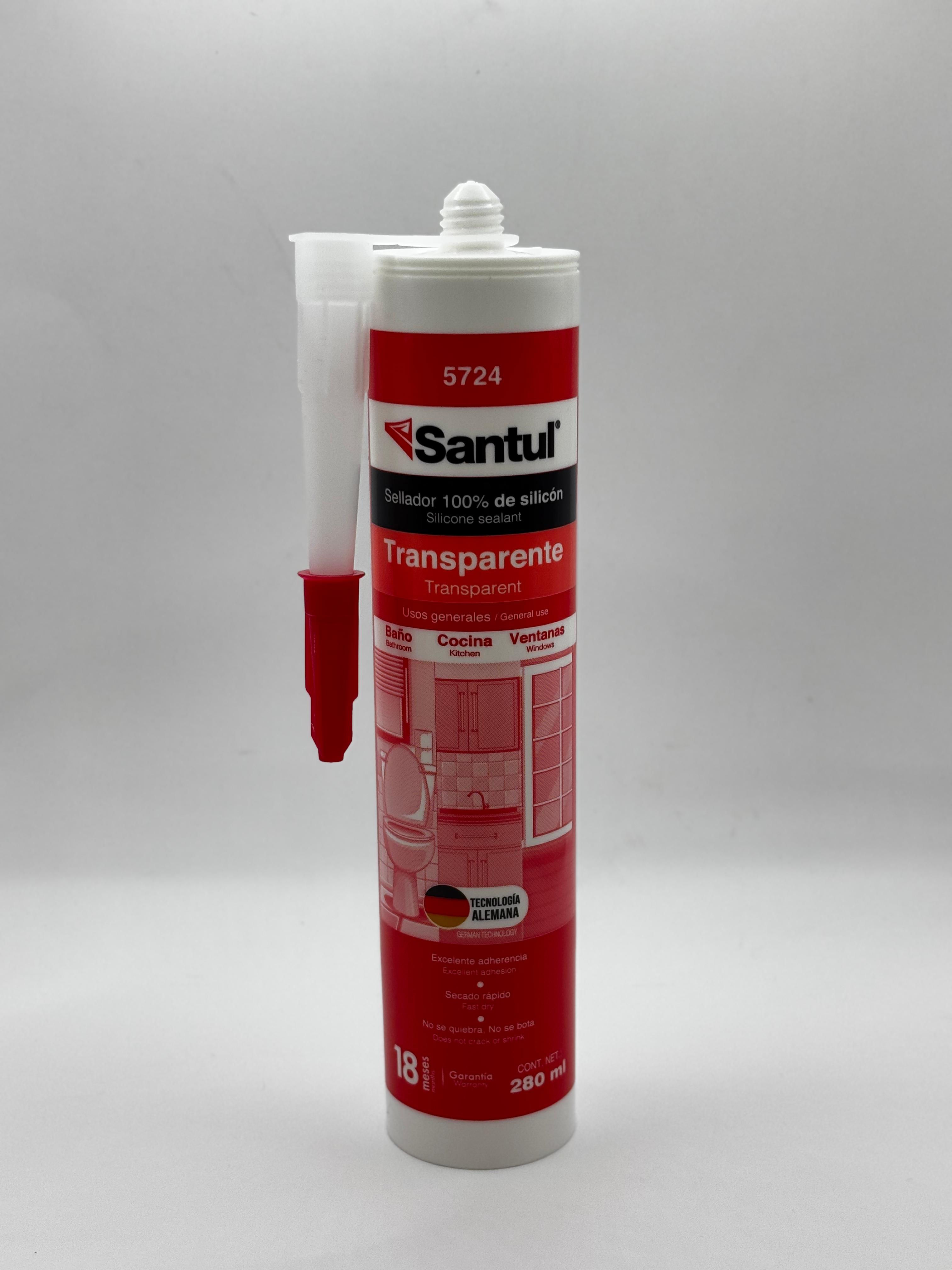 SELLADOR 100% SILICON TRANSPARENTE 280ML