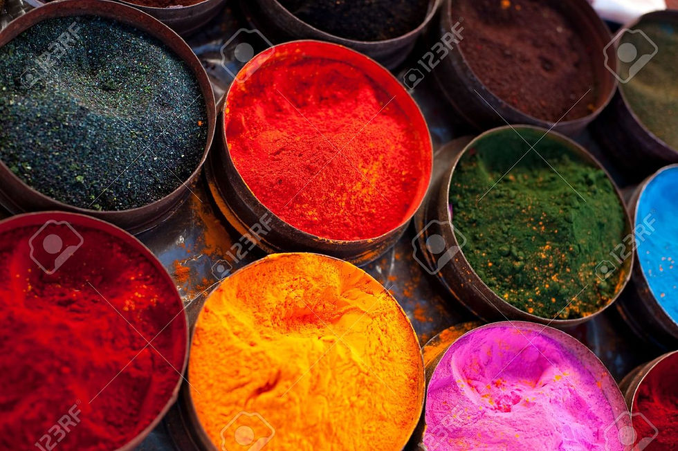 10629000-A-market-stall-near-Cuzco-Peru-South-America-Tins-of-multicolored-veget