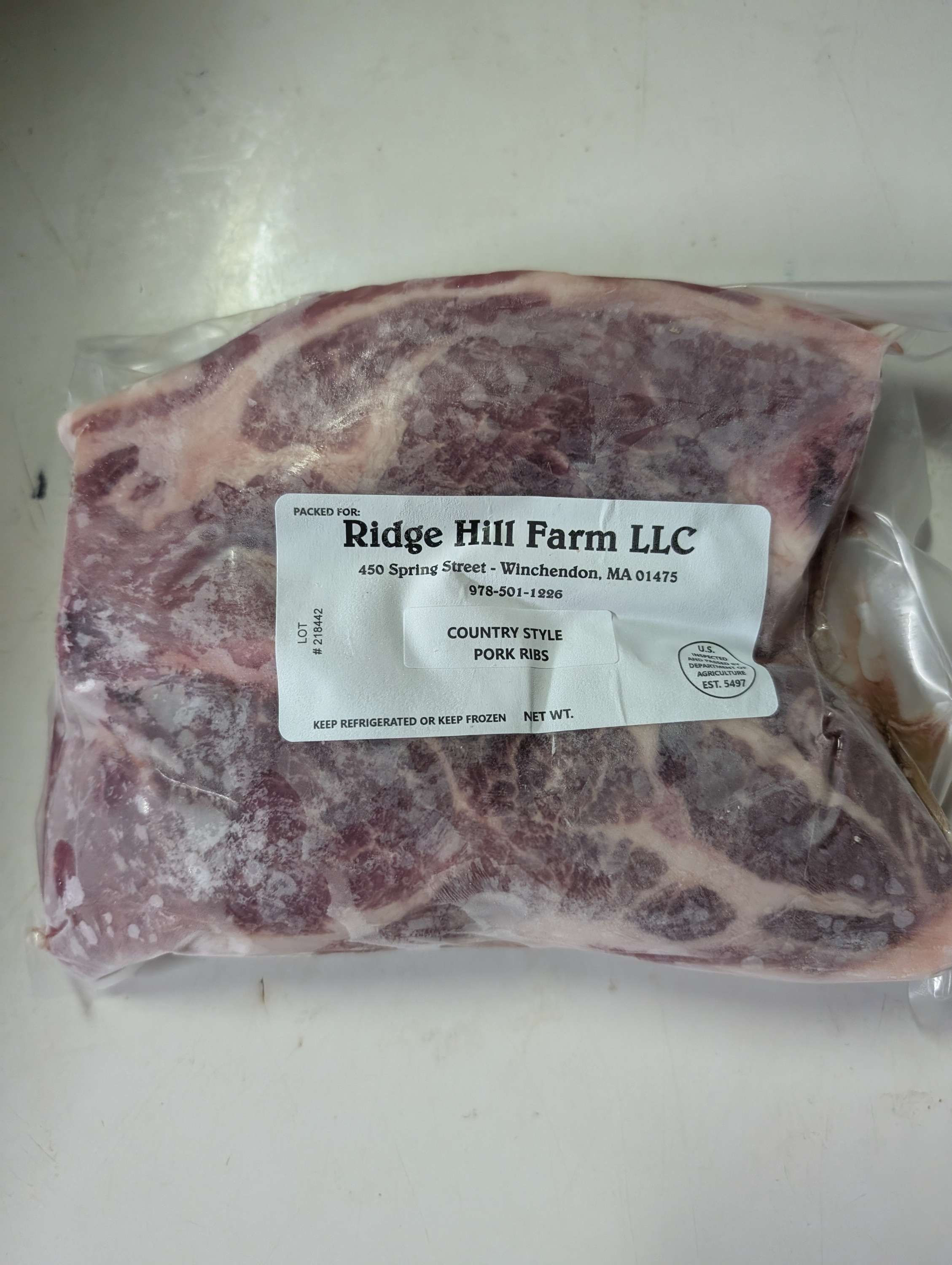 Pork Country Style Ribs 