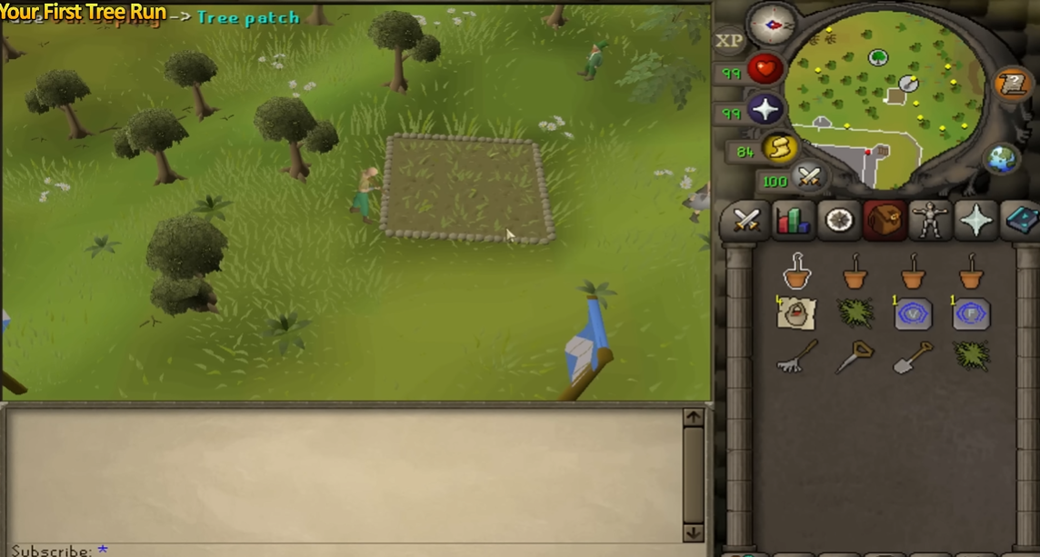 A guide to tree farming in OSRS