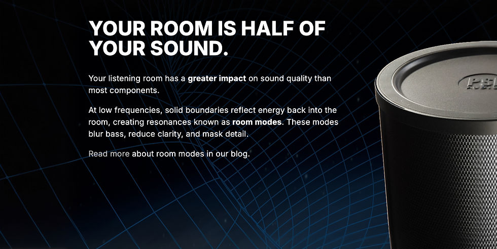 The Black Hole for Bass: How PSI Audio's AVAA Active Bass Trap Fixes Any Room