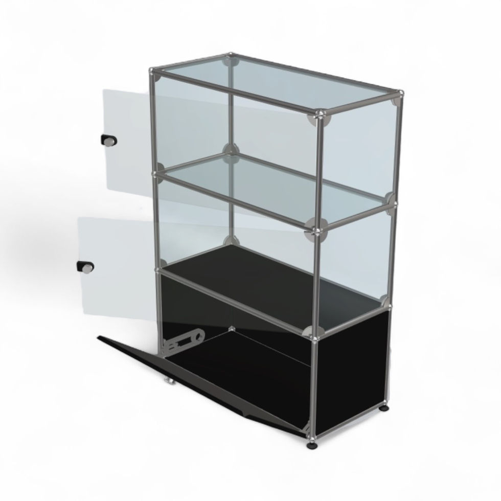 USM Haller H3 Display Cabinet | Nue Modern