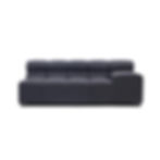 Modern gray sofa, Nue Modern design, featuring comfortable seating, and spacious design.