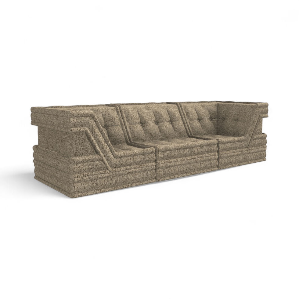 Mah Jong 3-Seater Sofa Replica | Modern Approach