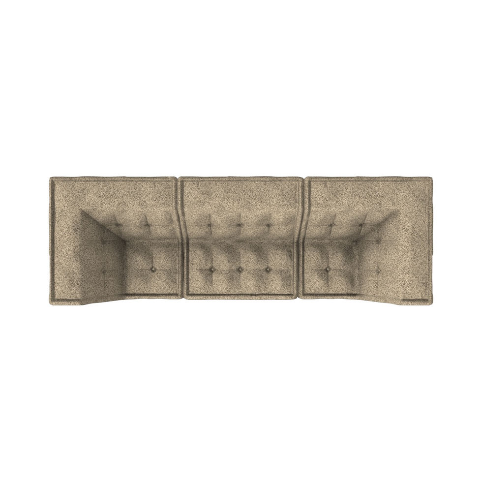 Mahjong 3-Seater Sofa Style | Nue Modern
