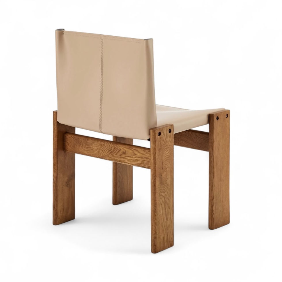 Monk Dining Chair | Afra & Tobia Scarpa Replica | Nue Modern