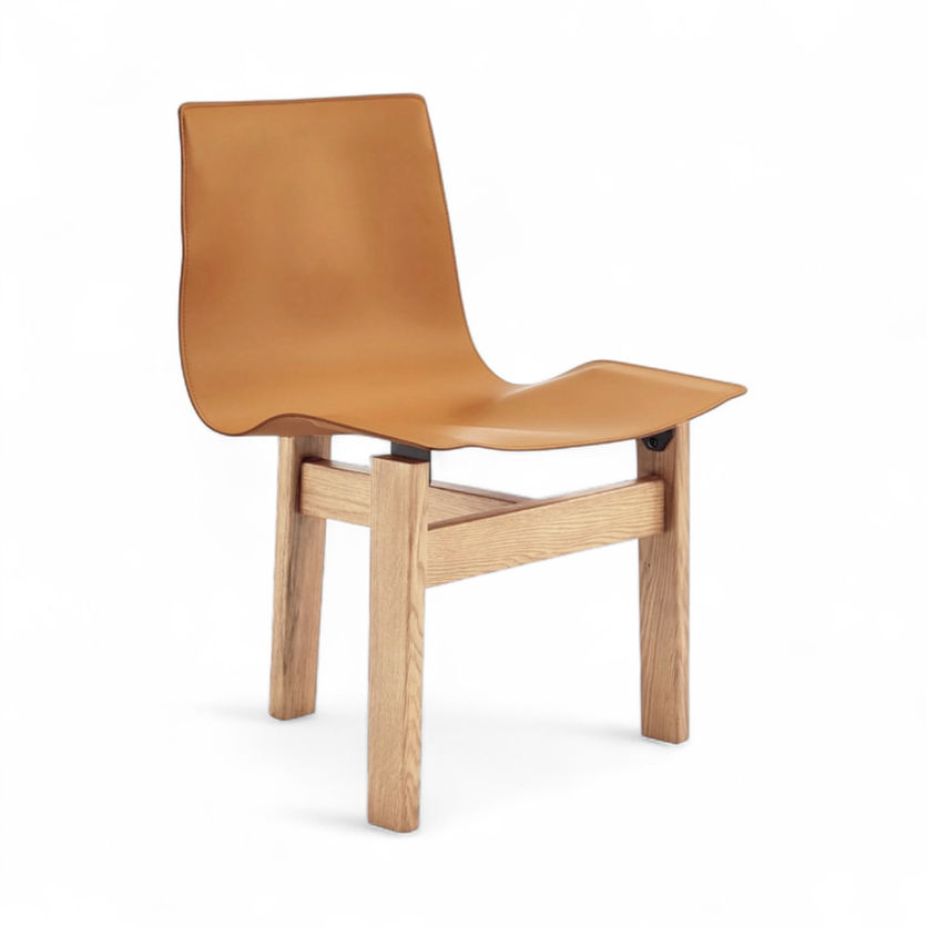 Tre 3 Dining Chair Natural Finish | Nue Modern