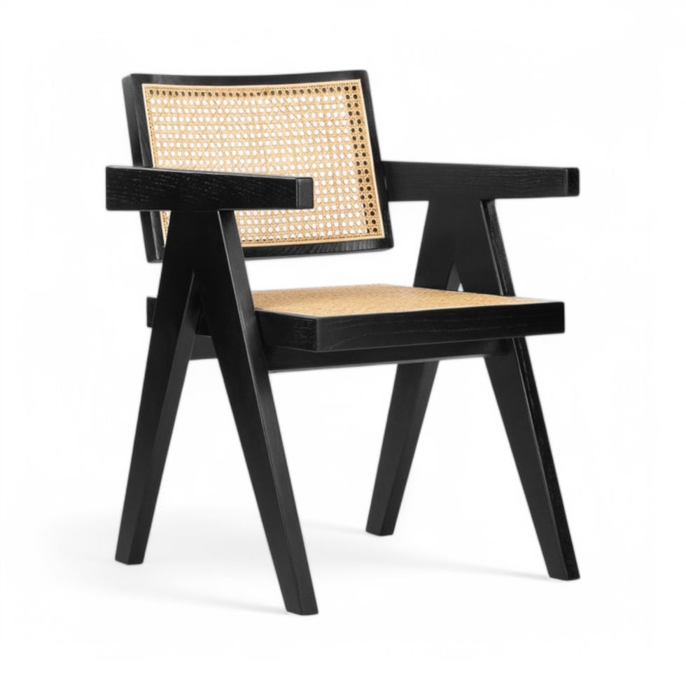 Capitol Dining Armchair Black | Nue Modern