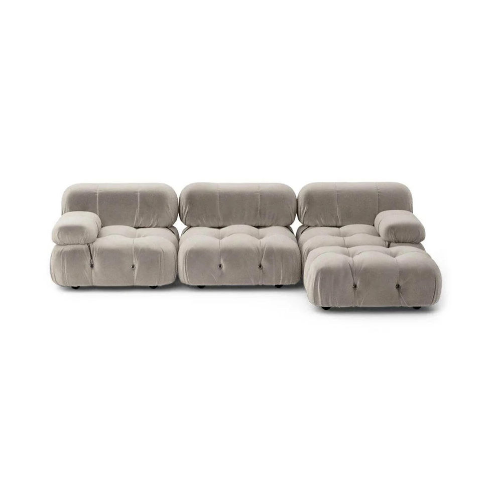 Bellini 3-Seater Sofa & Ottoman | Nue Modern
