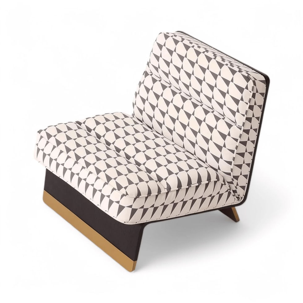 Gemma Armchair | Leather Lounge Chair | Nue Modern