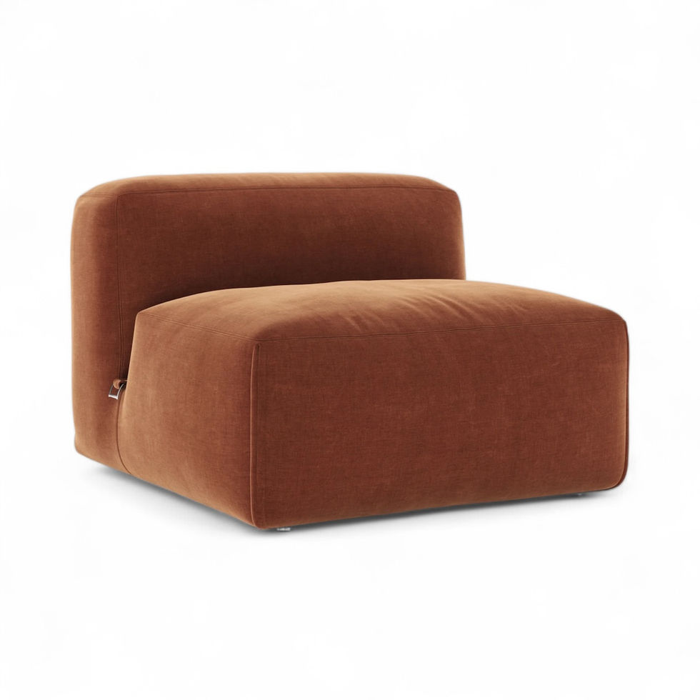 Le Mura Armless Module Replica | Modern Approach