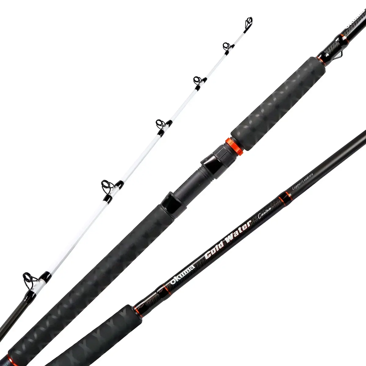 5568-CWCDR Okuma Coldwater Custom Downrigger Rod Med/2pc 8'.6"