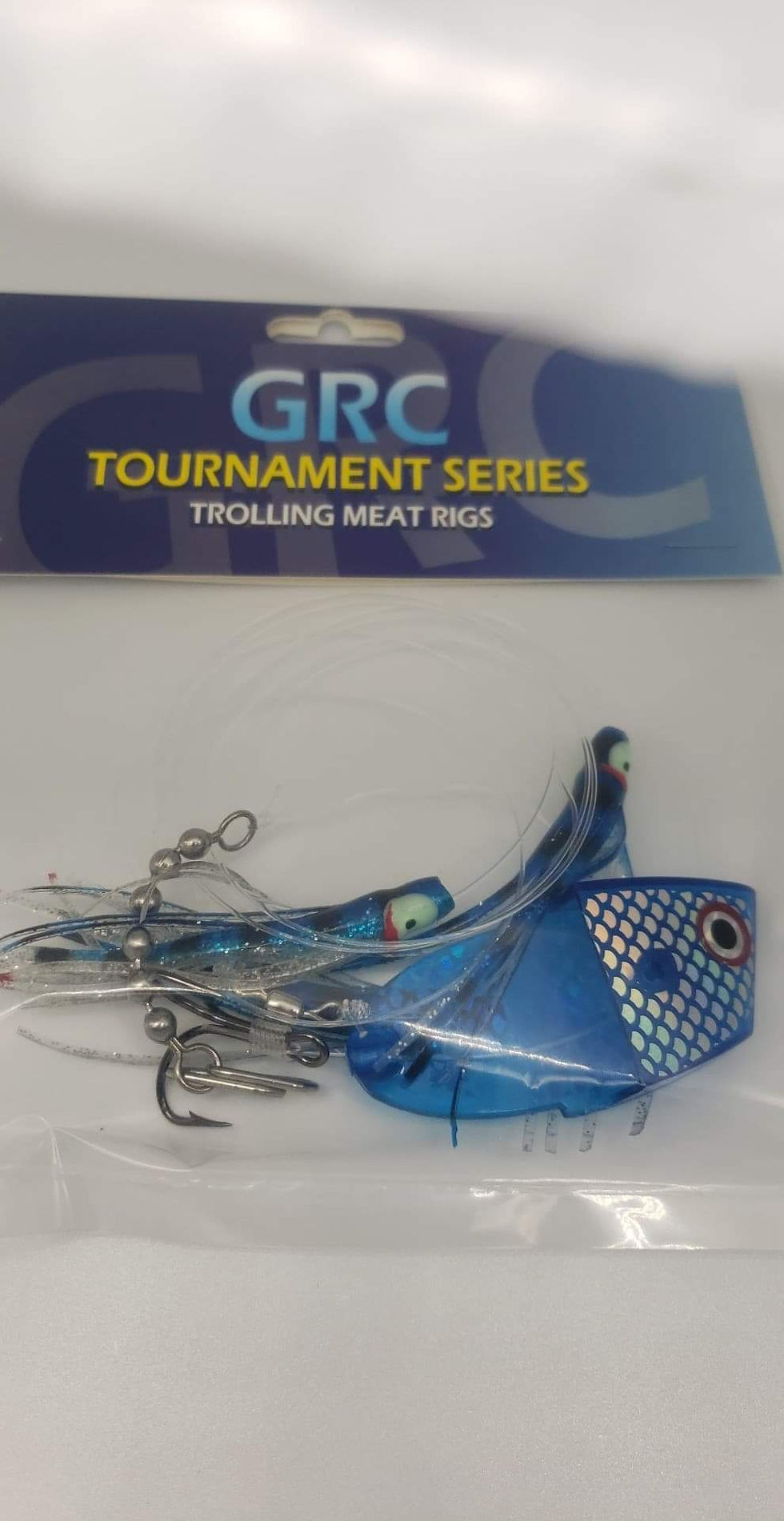 Blue Ice Glow Squid Rig