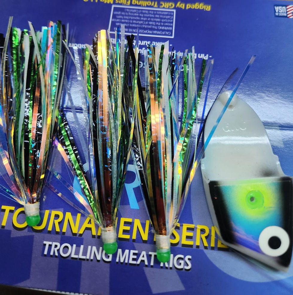 Frost Rig Frost Bite Glow Cut Bait Rig 2024 | Grc Trolling Flies