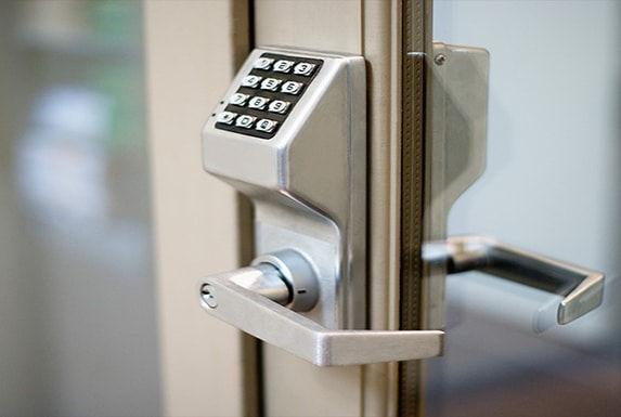 existing lock pad