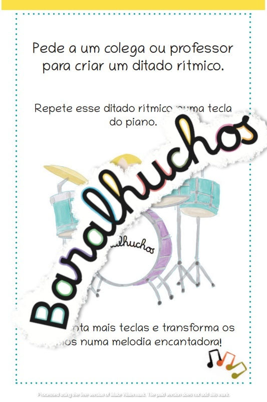 Miniatura: Baralhuchos - Jogo para Pianistas