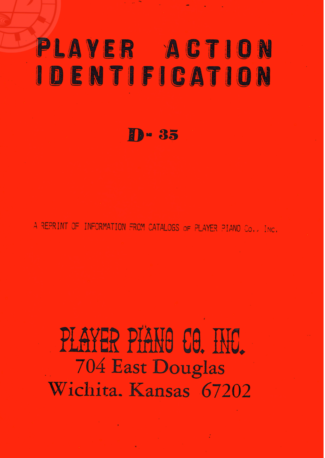 PLAYER ACTION IDENTIFICATION (Archive reprints)