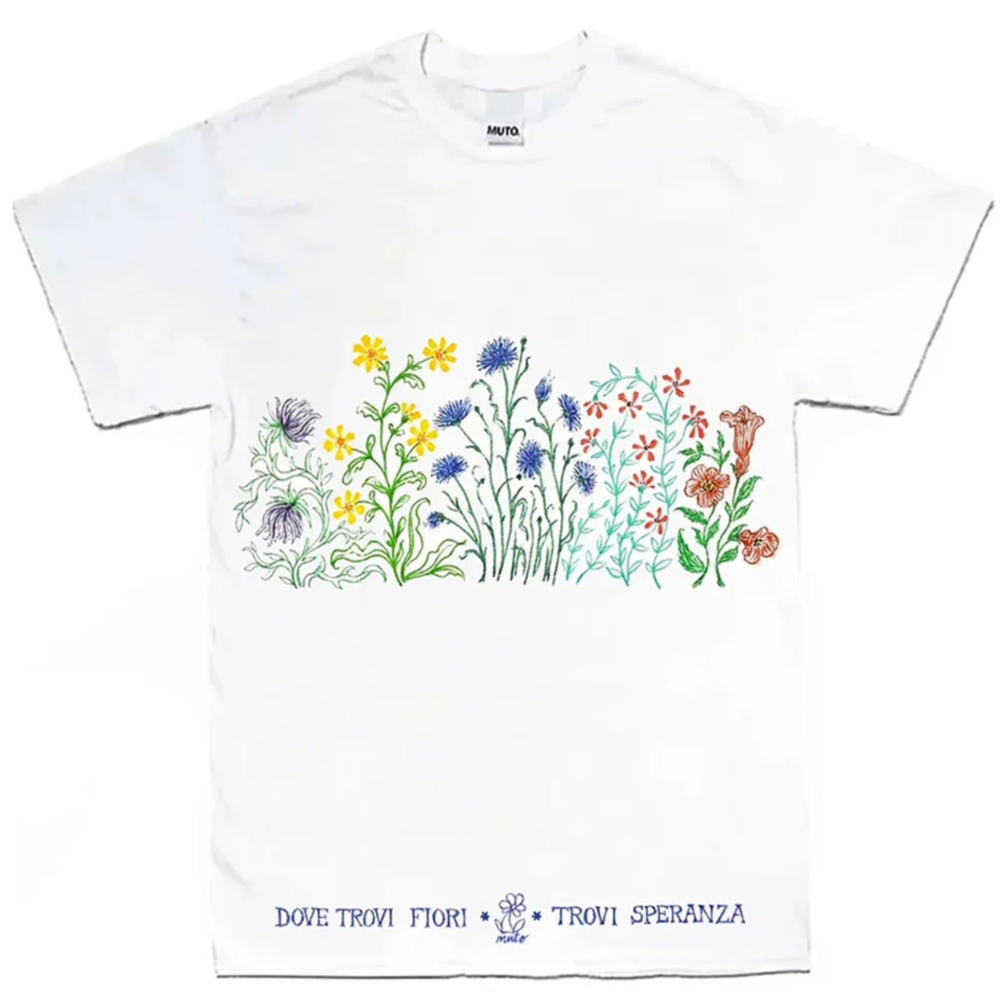 WILDFLOWER HAND DRAWN T-SHIRT