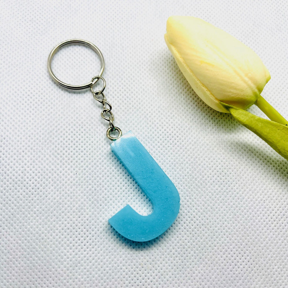 Thumbnail: J - Alphabet Keyring
