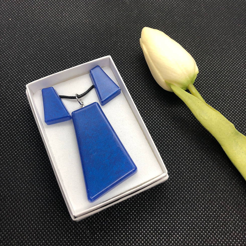 Thumbnail: Large Irregular Pearlescent 2 Piece Resin set