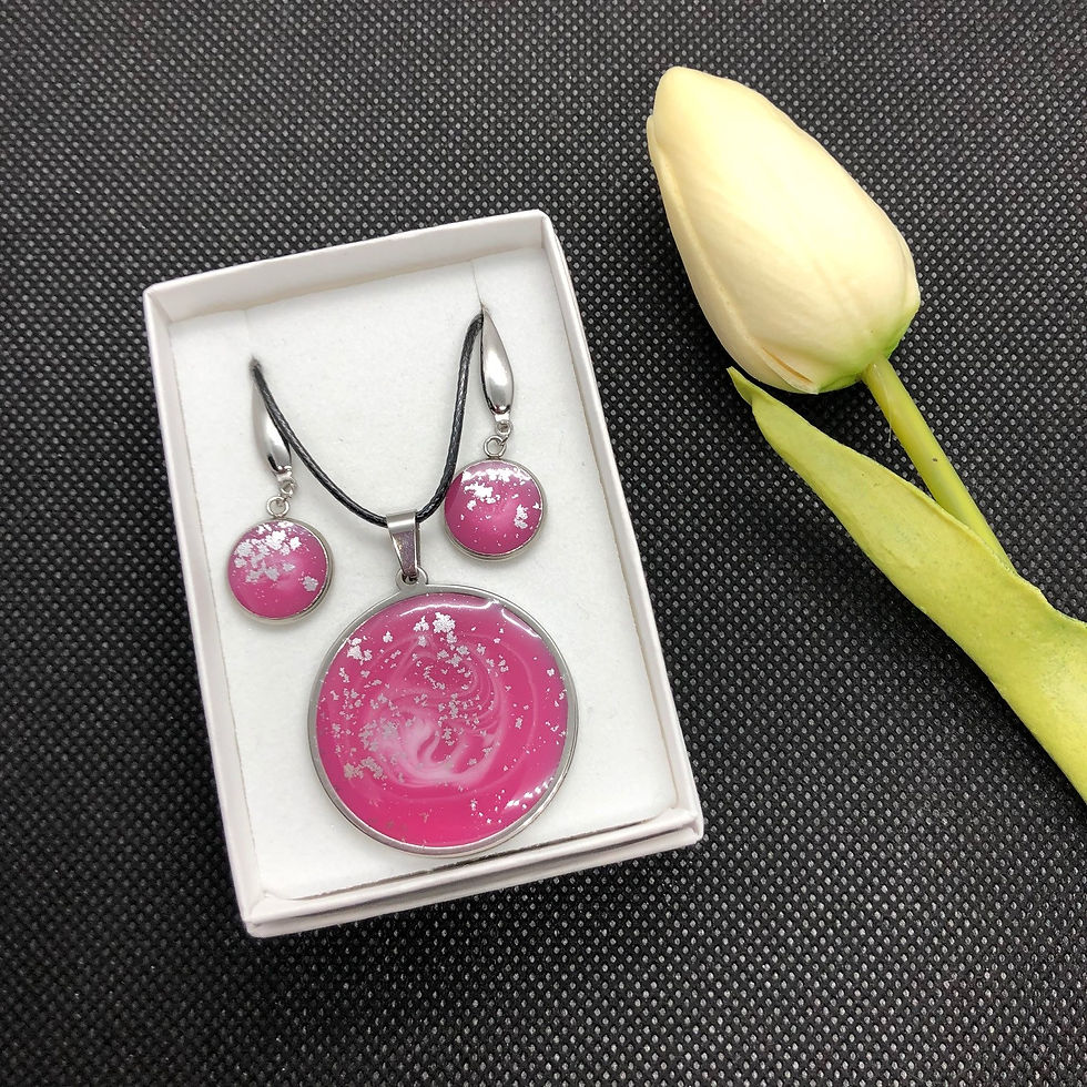 Thumbnail: Stainless Steel Resin Round 2 piece set