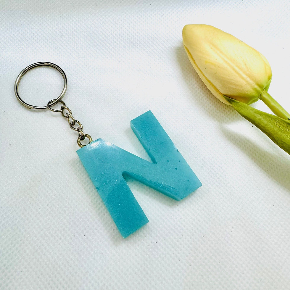 Thumbnail: N - Alphabet Keyring