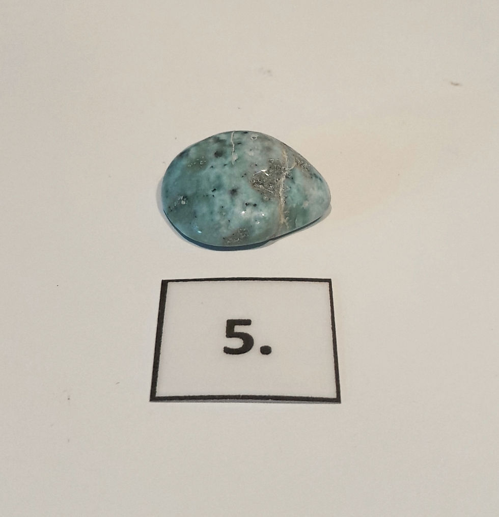 Miniaturbild: Larimar Trommelstein, verschiedene Preisgrößen