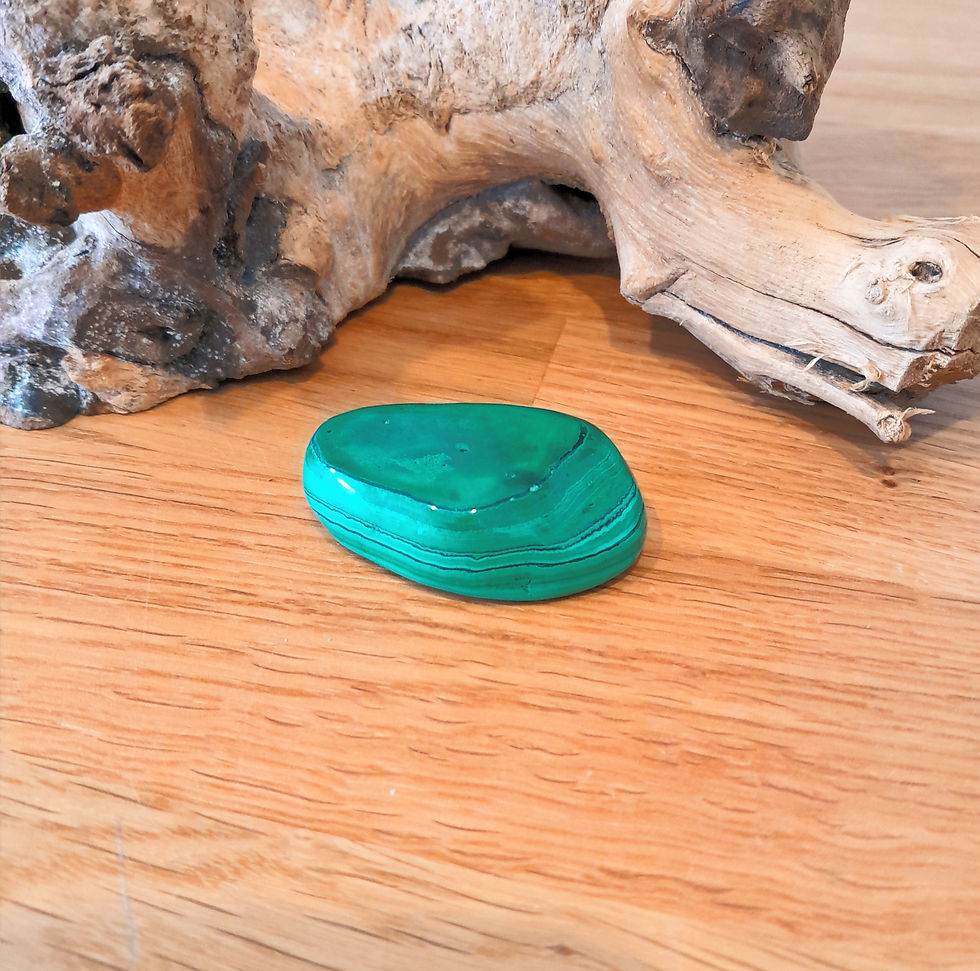 Miniaturbild: Malachit Trommelsteine, verschiedene Preisgrößen