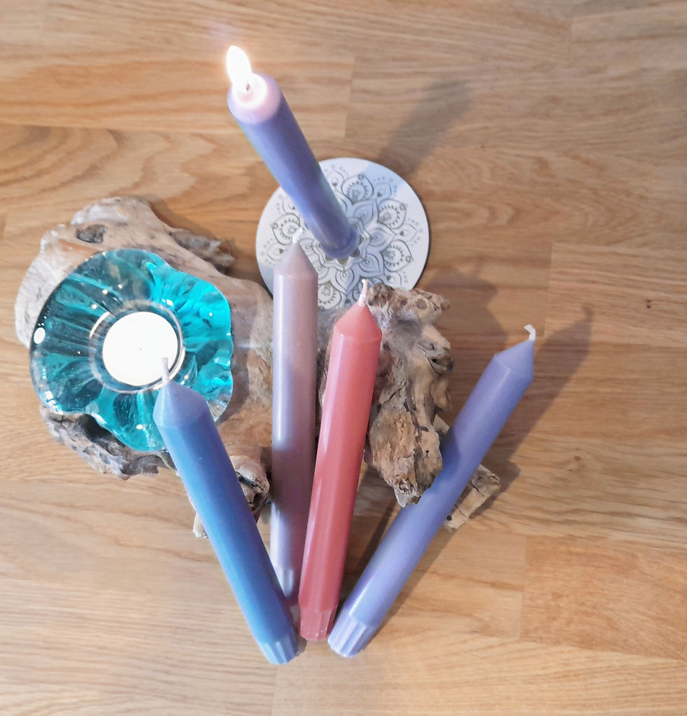 Miniaturbild: Stabkerze, Dinner Kerze, recycelt, verschiedene Farben