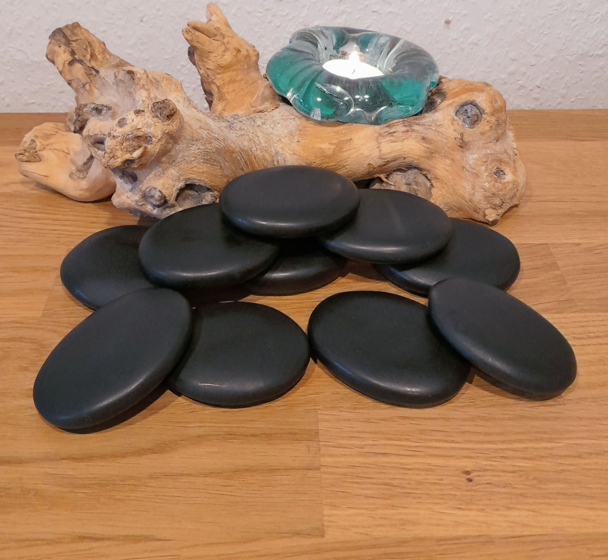 Hot-Stone Basaltsteine, verschiedene Preisgrößen oder 5er-Set