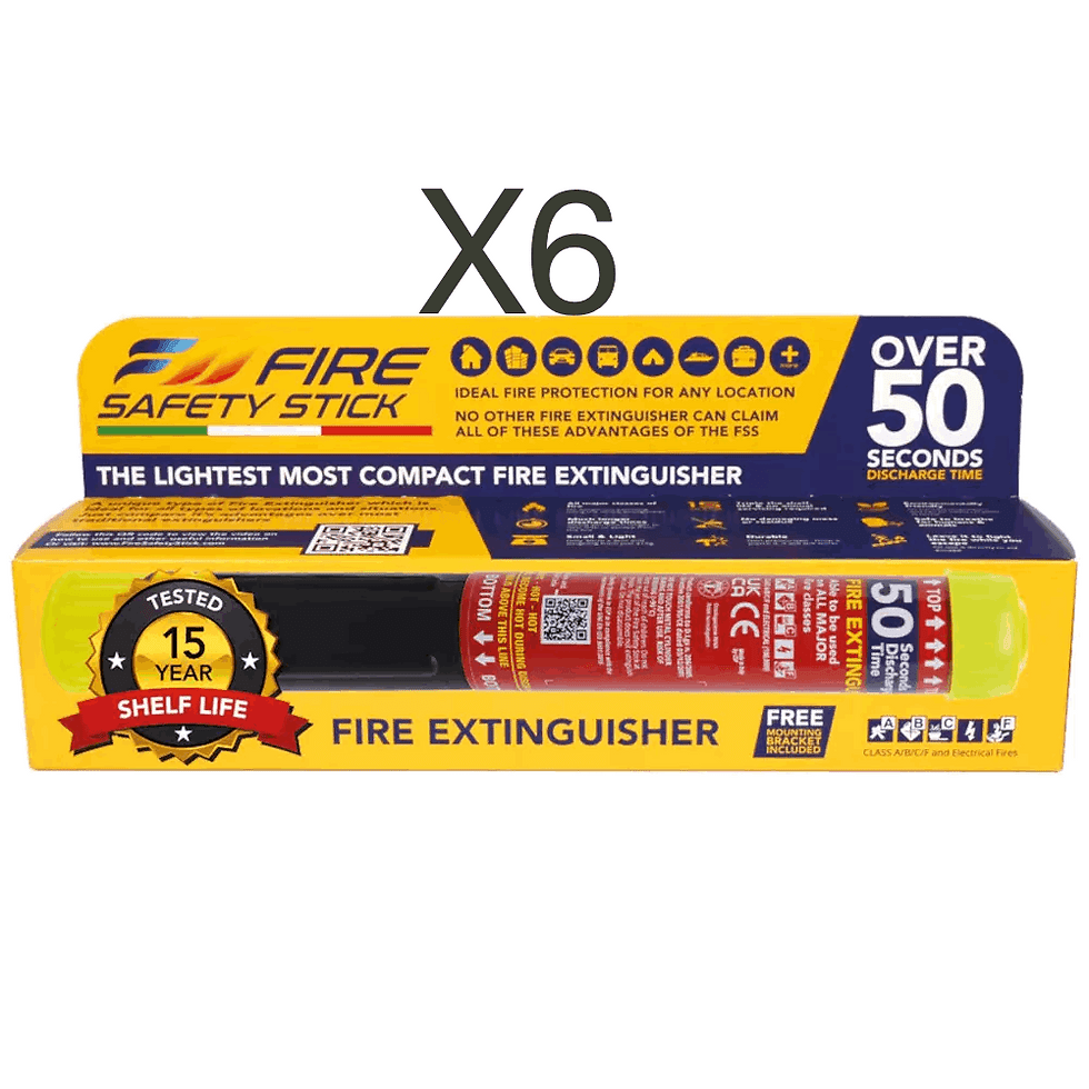 Fire Safety Stick 6 pack