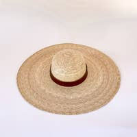 Thumbnail: Wide Brim Straw Hat