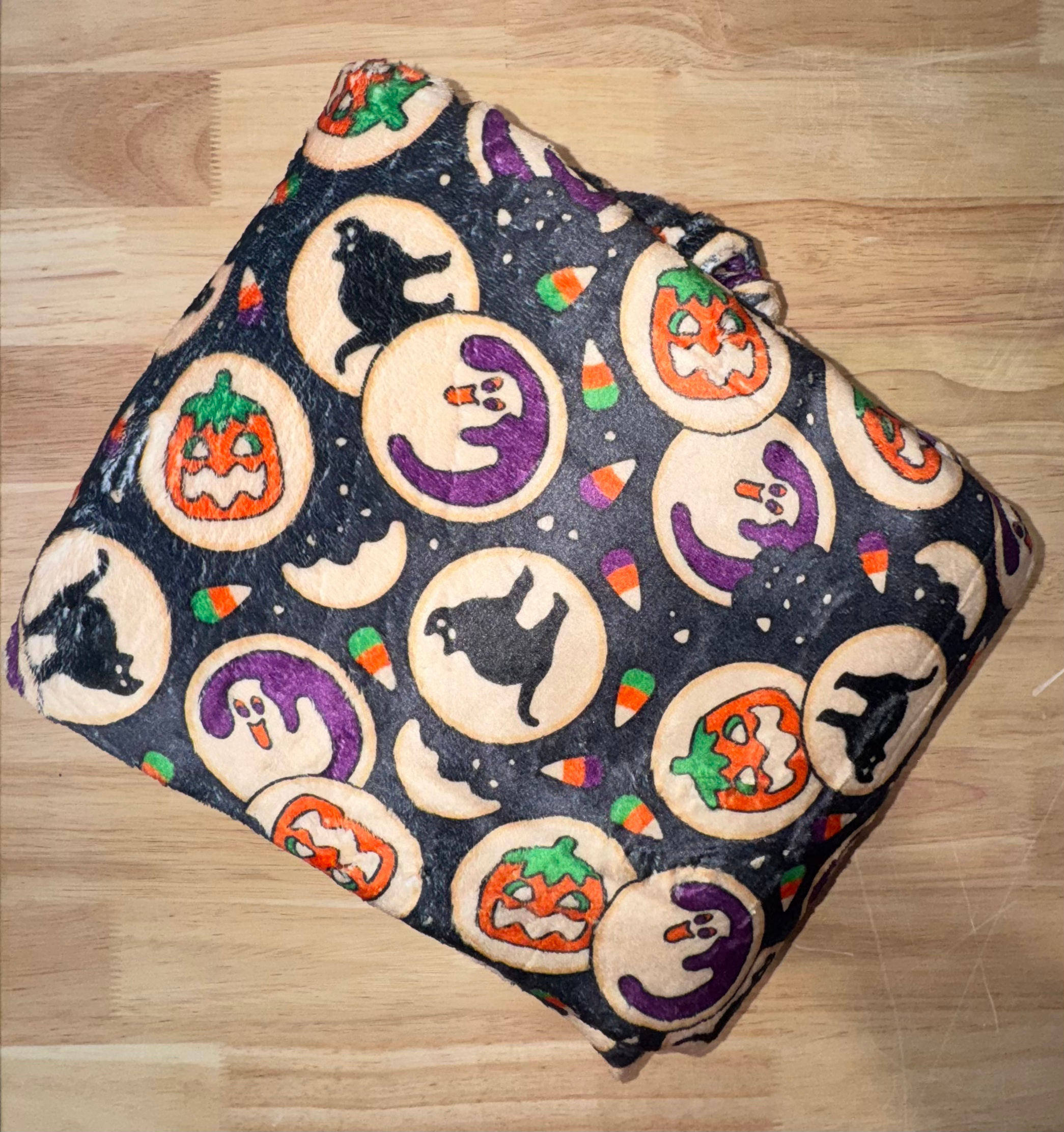 Halloween Cookie Blanket