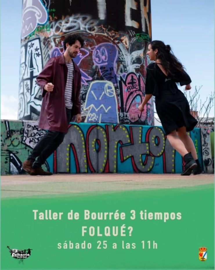 Taller de Bourrée a 3 en Folkarria