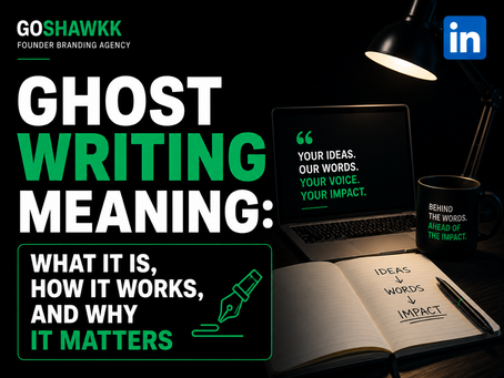 Ghost Writing Meaning: What It Is, How It Works, and Why It Matters