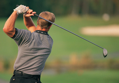Golfing