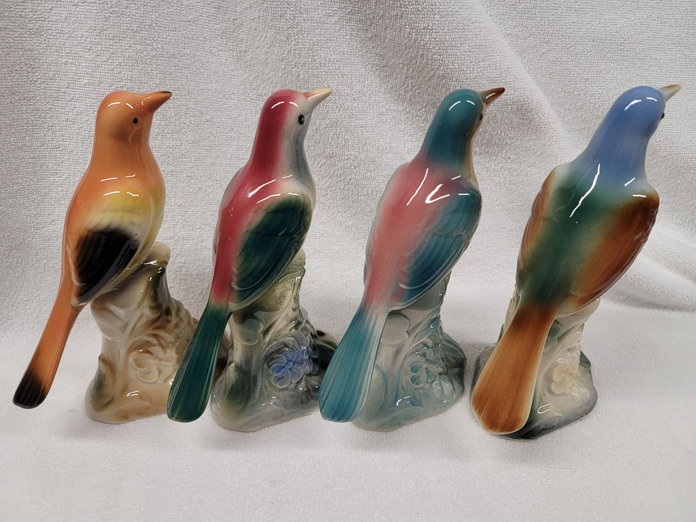Royal Copley Birds Part 2 – Spaulding China bird figurine or planter
